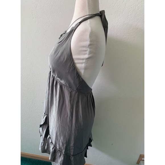 Banana Republic Heritage grey halter dress - Picture 4 of 5